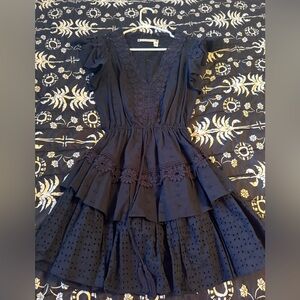 Chelsea & Violet Navy Lace Dress